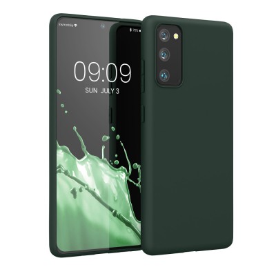 Husa pentru Samsung Galaxy S20 FE, Silicon, Verde, 53604.169 foto