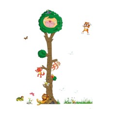 Sticker decorativ, masuratoare in forma de pom 140 cm, 126STK