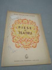 PIESE DE TEATRU CULEGERE DE PIESE UCRAINIENE 1956 foto