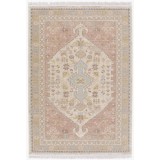 Covor Premium Belgian Model RE BORN 21712-060, Marime 80 x 150 cm, Multicolor, Bumbac reciclat si Polipropilena, Living, Dormitor, Sufragerie, Birou