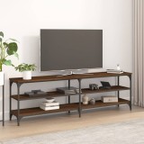 vidaXL Comodă TV, stejar maro, 160x30x50 cm, lemn prelucrat
