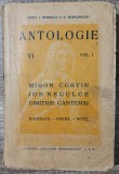 Antologie VI, vol. I - Const. I. Bondescu, D. Maracineanu// 1937