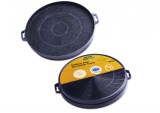 Set 2 filtre de carbon activ de 210 mm pentru hota Dehflex AK01, GOLDEN ICEPURE - RESIGILAT