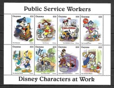 GUYANA 1995 DISNEY DESENE ANIMATE PUBLIC SERVICE foto