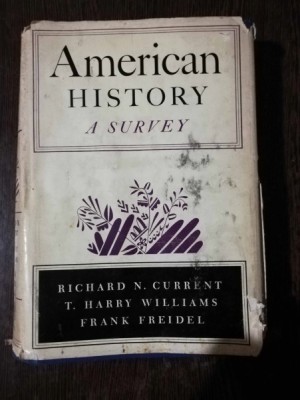 AMERICAN HISTORY - RICHARD N.CURRENT foto
