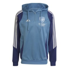 FC Arsenal hanorac de bărbați cu glugă Track blue - M