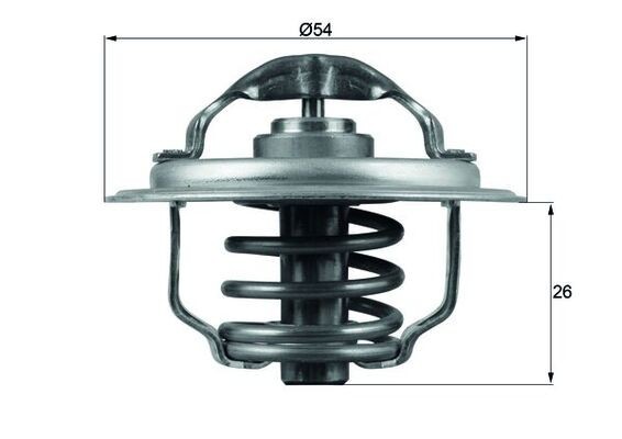 MAHLE TX 111 87D termostat,lichid racire