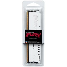 Memorie Kingston FURY Beast White 16GB DDR5 6000MHz CL30 foto
