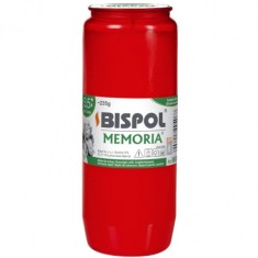 Set 24 Rezerve Candela Rosie Bispol Parafina cu Ulei WO 4 80h DNC36643 foto