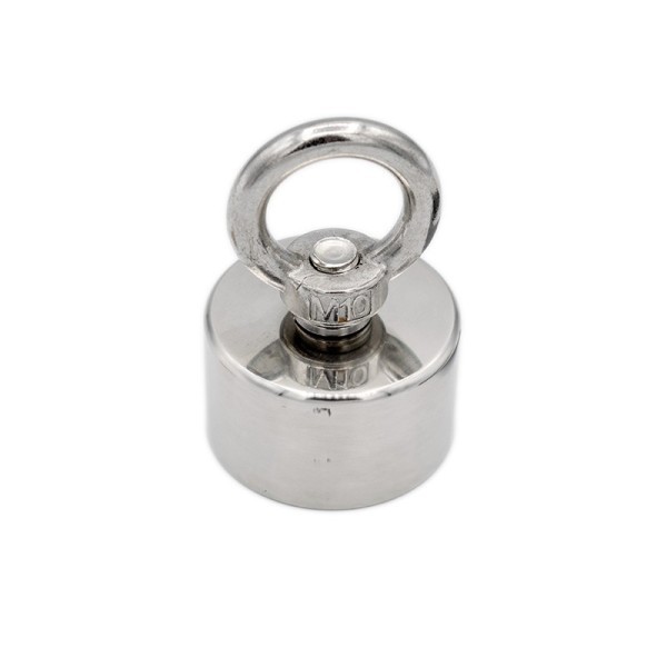 Magnet fishing 360&deg; D 50 x H 30 mm - forță 180/45 kg