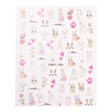 Abtibild Unghii SensoPRO Milano - Bunny Kisses