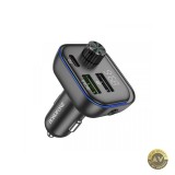 Modulator FM Bluetooth Borofone BC54 2 x USB-A - 1 x USB-C