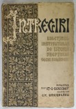 INTREGIRI , BULETINUL INSTITUTULUI DE ISTORIA DREPTULUI VECHI ROMANESC , 1938