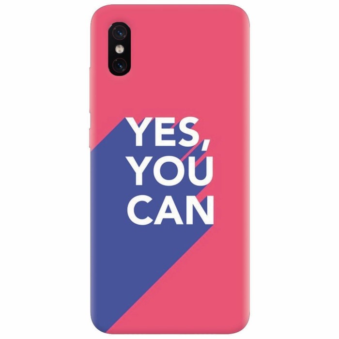 Husa silicon pentru Xiaomi Mi 8 Pro, Yes You Can