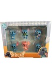 Cumpara ieftin Set 6 figurine Stitch, albastru-roz, 7cm