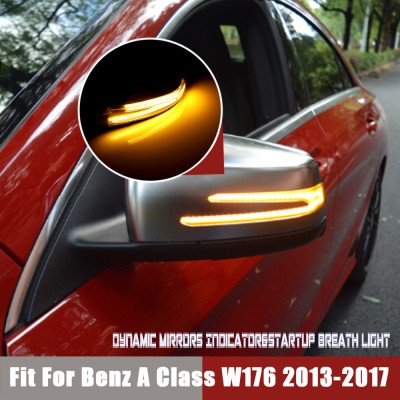 Set de 2 lampi led semnalizare dinamica oglinda Mercedes Benz A-Class , B-Class, C-Class foto