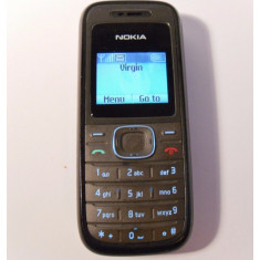 Telefon Nokia 1208 negru folosit