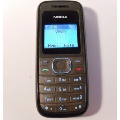 Telefon Nokia 1208 negru folosit