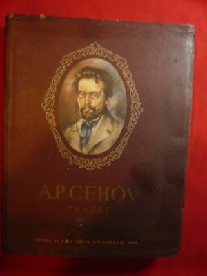 A.P.Cehov - Teatru - ESPLA 1954 -la 50 Ani de la moarte , 250pag, ilustratii foto
