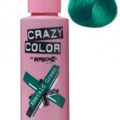 Crazy Color vopsea nuantatoare semipermanenta 100 ml -emerald green nr.53