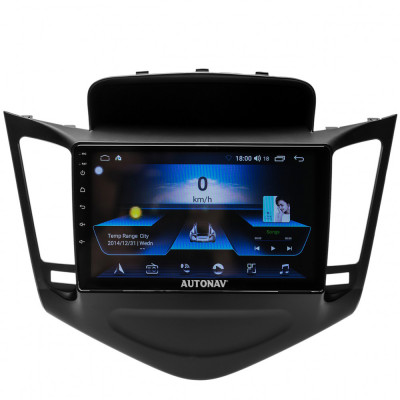 Navigatie Chevrolet Cruze 2008-2016 AUTONAV Android GPS Dedicata, Model Classic, Memorie 64GB Stocare, 4GB DDR3 RAM, Display 9&amp;quot; Full-Touch, WiFi, 2 x foto