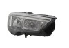 Far Opel Crossland X, 03.2017-01.2021, montare fata, dreapta, cu lumini de zi tip LED; H7+H7+PSY24W; electric; cu motor; halogen, DEPO