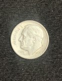 Moneda argint 1Dime 1964 foto