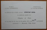 3 invitatii: Valter Roman, Ioan Onitiu, Octavian Groza, 1975, 1948, 1976