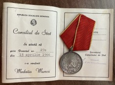 CC7 22 - Medalia muncii cu brevet + bonus!