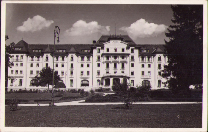 HST P1693 Poză Palace Hotel Sinaia perioada interbelică