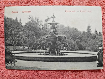 Carte postala, Brasov 1912 foto