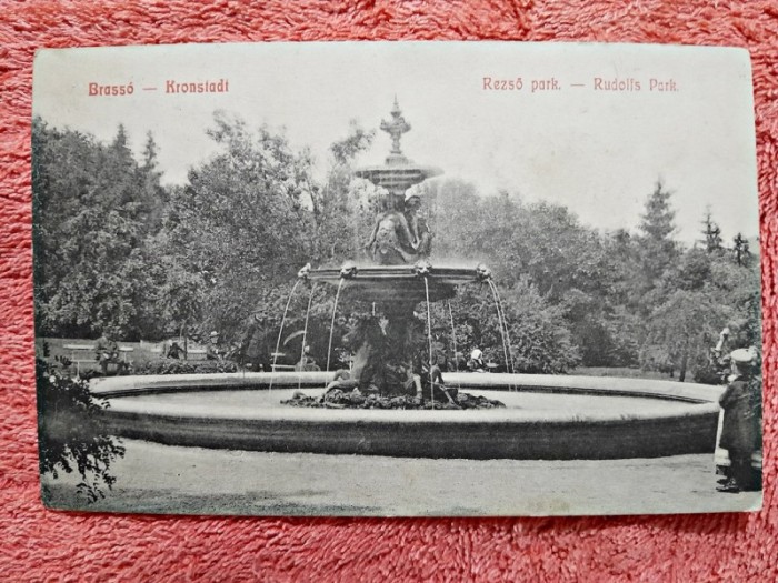 Carte postala, Brasov 1912