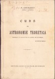 1110SPN Curs de astronomie teoretică profesat la Facultatea de Științe din București de N Coculescu, 1929