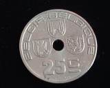 M3 C50 - Moneda foarte veche - 25 centimes - Belgia - 1938, Europa