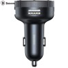 MODULATOR AUTO FM Baseus Enjoy,BT 5.0, 2xUSB 5V/3.4A max, 12V-24V,frecv FM: 87,5-108.0MHZ, MP3/WAV/FLAC/APE/WMA, answer/reject/hang up/redial, bk "CCL