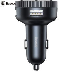 MODULATOR AUTO FM Baseus Enjoy,BT 5.0, 2xUSB 5V/3.4A max, 12V-24V,frecv FM: 87,5-108.0MHZ, MP3/WAV/FLAC/APE/WMA, answer/reject/hang up/redial, bk &quot;CCL