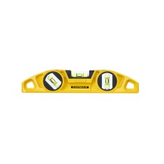 Stanley 0-43-603, nivela magnetica fatmax torpedo din aluminiu, 23 cm, 3 fiole, blister