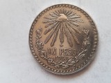 Moneda 1 peso 1933 argint Mexic