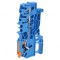 Conector Șine 0,25-2,5mm2 3 Pini Albastru