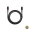 Cablu Date si Incarcare USB-C - USB-C Baseus Dura Series pentru MacBook 100W 2m Negru - Rosu P10377803U01-03