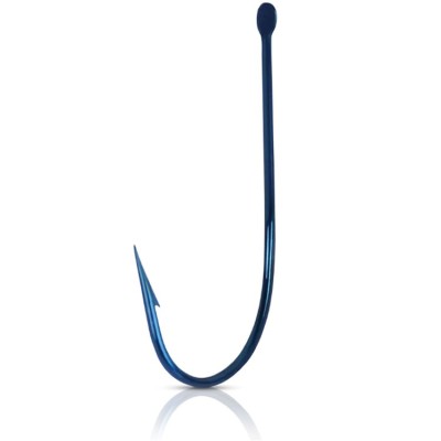 Carlig MUSTAD Ultrapoint M496, Forjat Revers Rotund, Bleu, Nr.4, 10buc/plic foto