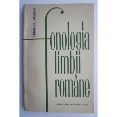 Fonologia limbii romane &ndash; Emanuel Vasiliu (cateva sublinieri in creion)