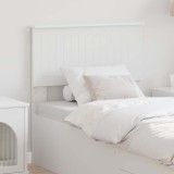 vidaXL Tăblie cap cu headboard Alb 80 cm Lemn compozit 888473