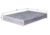 MAHLE LAK 891 Filtru, aer habitaclu