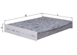 MAHLE LAK 891 Filtru, aer habitaclu