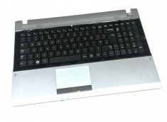 Carcasa superioara cu tastatura palmrest Laptop, Samsung, RV511 foto
