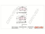 Dr!ve+ DP1010.10.0013 set placute frana,frana disc