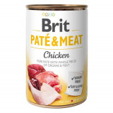 Cumpara ieftin Brit Pate &amp; Meat Chicken, 400 g