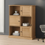 Cumpara ieftin Bibliotecă VIGO, 90x35x114,5 cm, lemn masiv de pin
