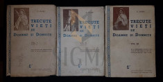 C. GANE - TRECUTE VIETI DE DOAMNE SI DOMNITE ( 3 VOLUME ), 1941 foto